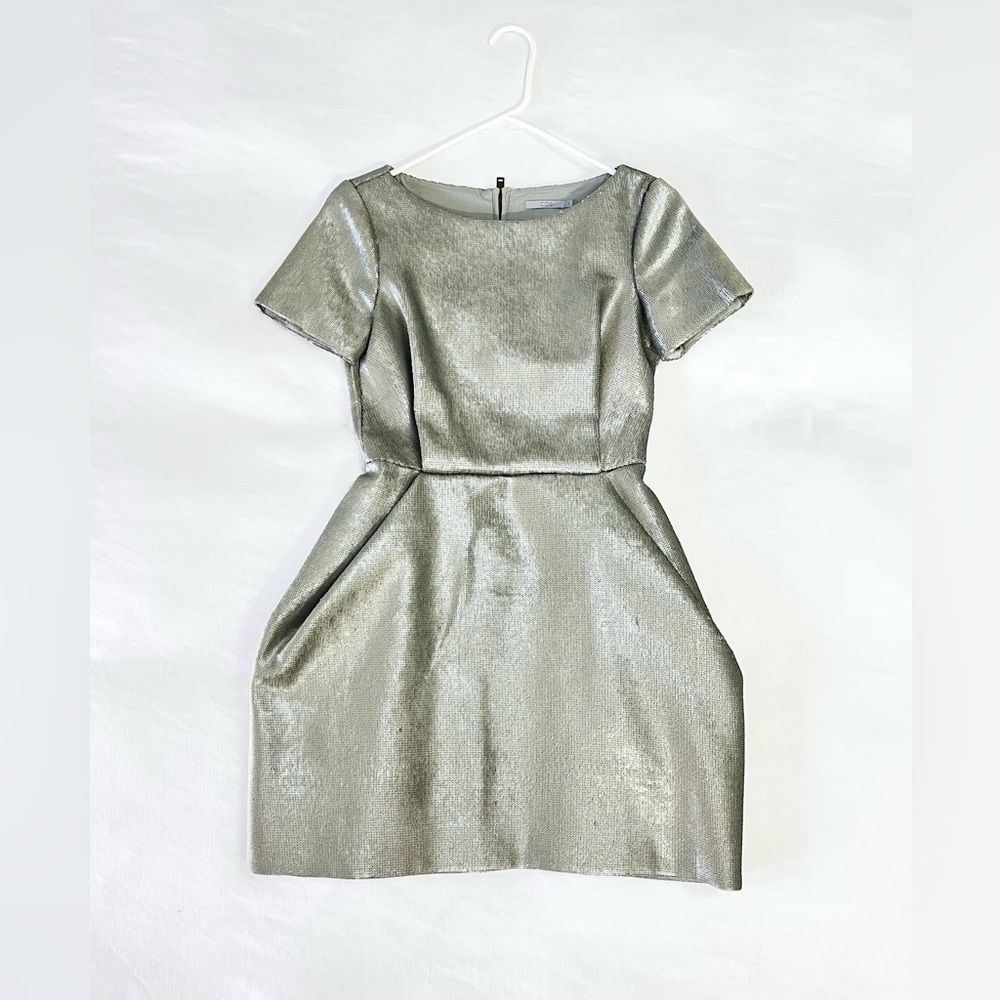 COS Metallic Sequin Dress